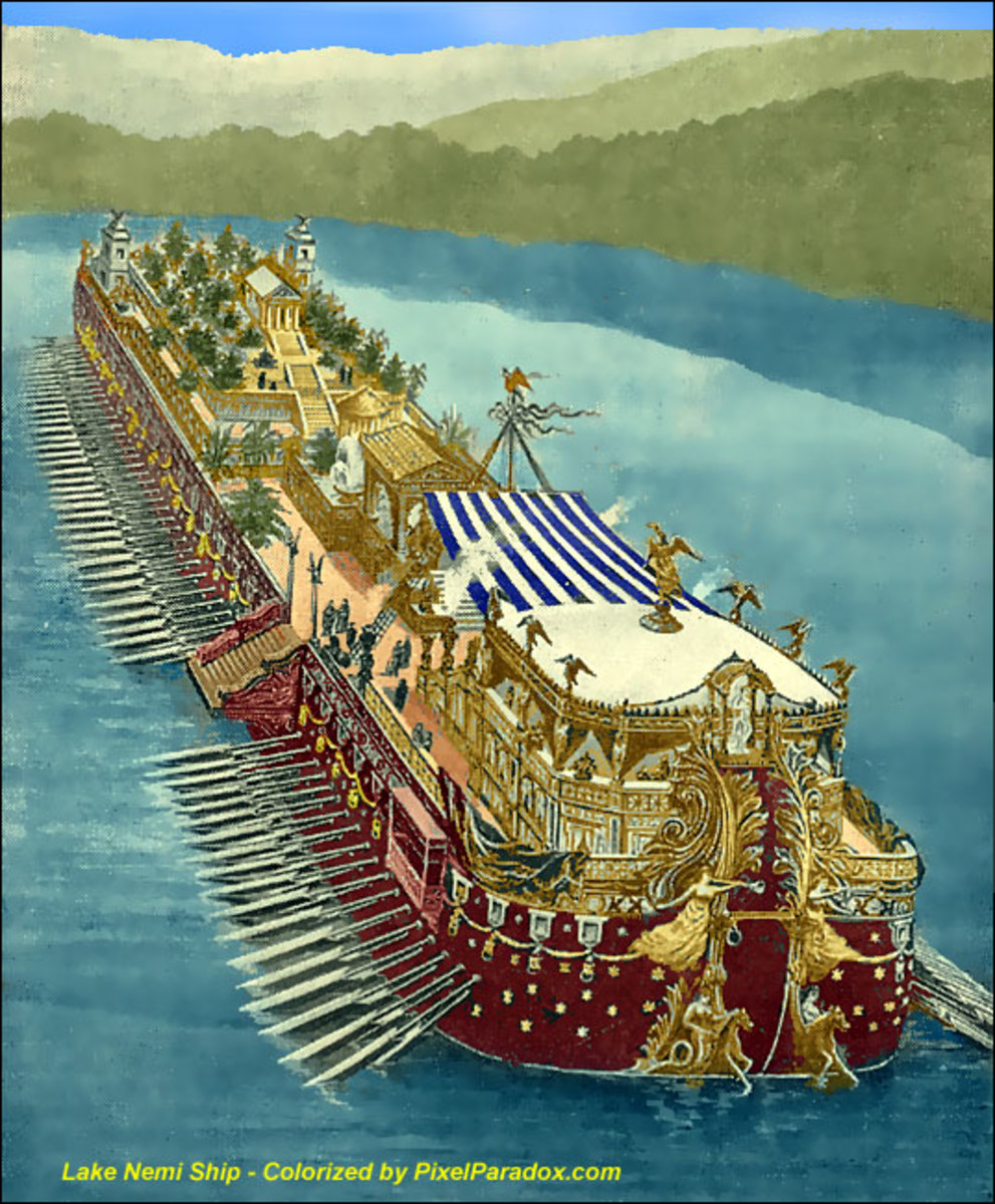 ancient roman yachts