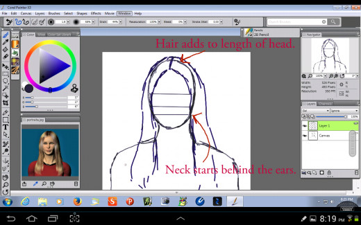 Adding Hair.