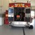 The emergency vehicles are equipped to handle crisis involving medical needs. 