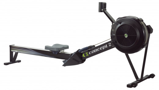 high foot plate and longer reach of the concept 2
