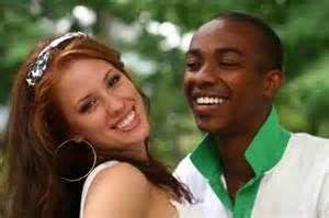 black man with white woman
