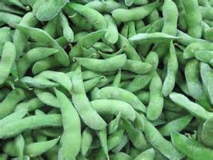 soy beans at harvest