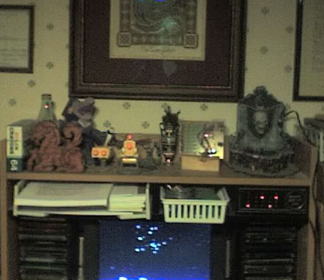 Even something as simple as re-organizing one shelf can make a space feel different.