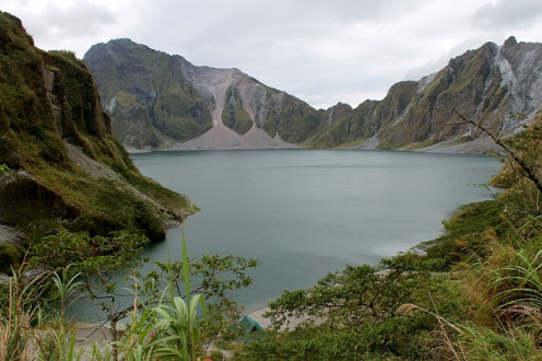 In the Philippines at Mt. Pinatubo 