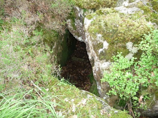 This cave was once Twm's home.