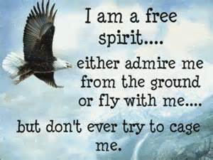 being a free spirit