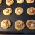 Cookies topped and ready to bake