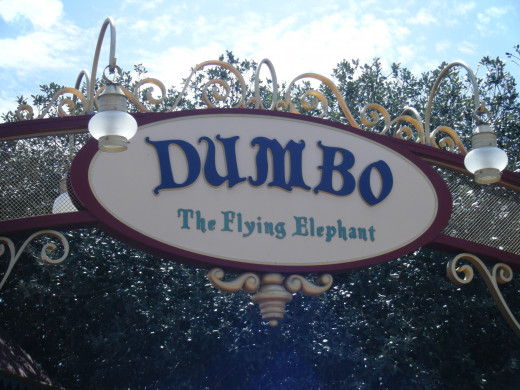 Classic rides like Dumbo are found in the Fantasy Land section of the park.