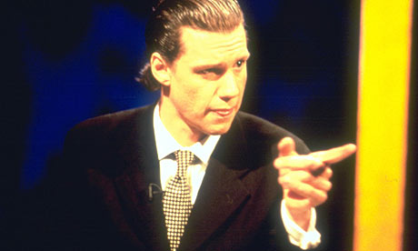 Christopher Morris as his alter ego on Brass Eye.