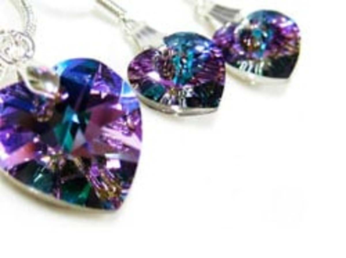 Mothers Day Jewellery - Sparkling Swarovski Necklaces