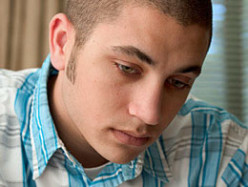 Dealing with depression in teenage boys.   Poetry: Oh Lord, why can't I Die?