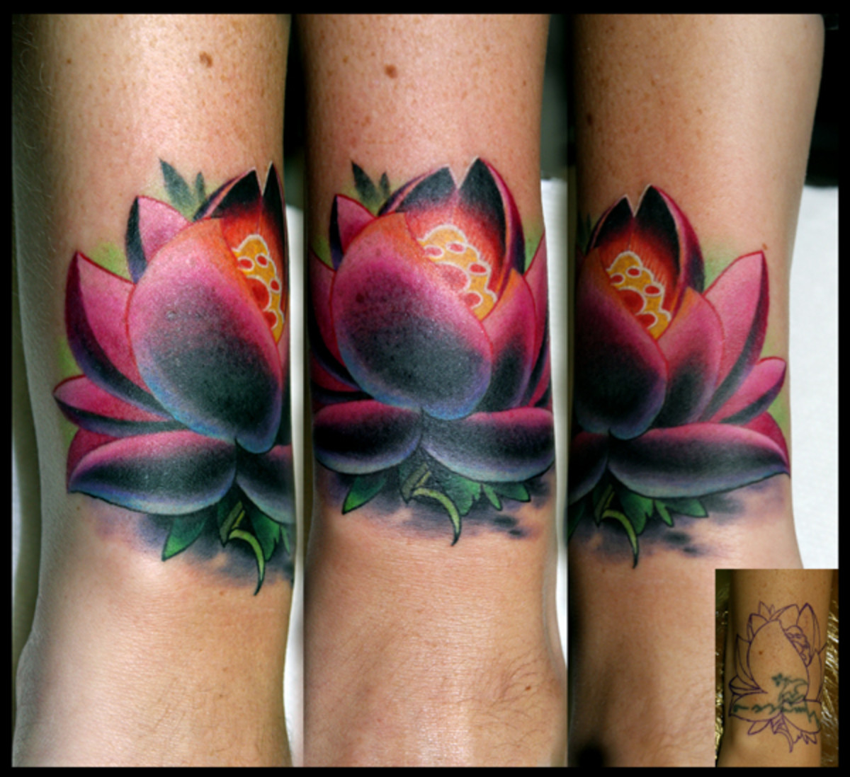 Water Lilly tattoo