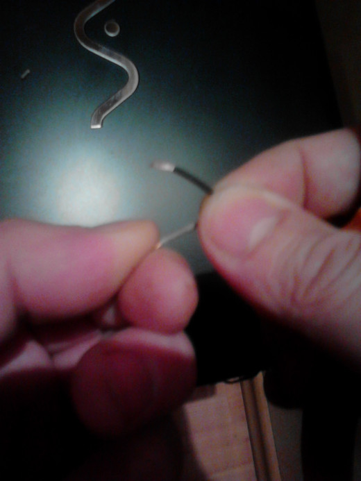 Turn each cable between your fingers - small wires uniformly