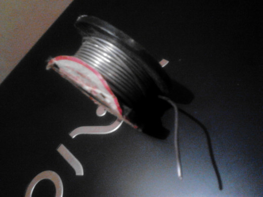 Now you need this.... (solder wire)....