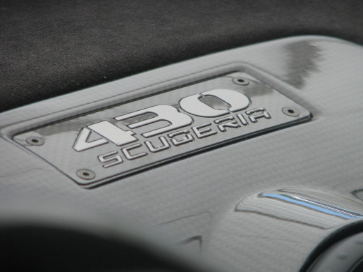 430 Scuderia dashboard badging
