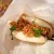 The Chairman Bao, which is a warm bun filled with a slab of Berkshire pork belly and topped with fresh cilantro and crushed peanuts. At just $3.50, this is a steal! The Chairman Bao, which is a warm bun filled with a slab of Berkshire pork belly and topped with fresh cilantro and crushed peanuts. At just $3.50, this is a steal!