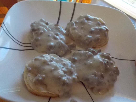 Quick and Easy Biscuits and Gravy