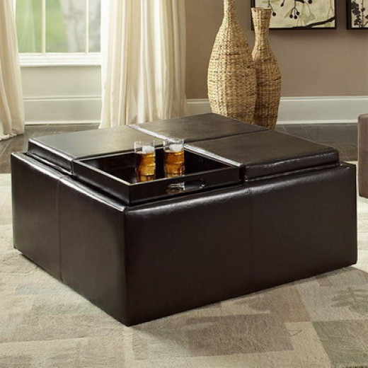 Best Leather Ottoman Coffee Tables 2014 | hubpages