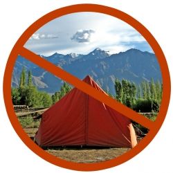 You don't need to live in a tent to be green