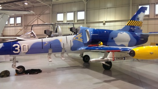 Broad view of the L-39.