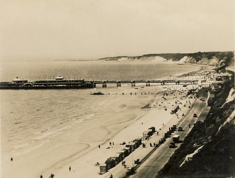 Bournemouth Pier from East Cliff