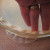 Continue making the scallops around the entire rim of the unbaked pie crust Continue making the scallops around the entire rim of the unbaked pie crust