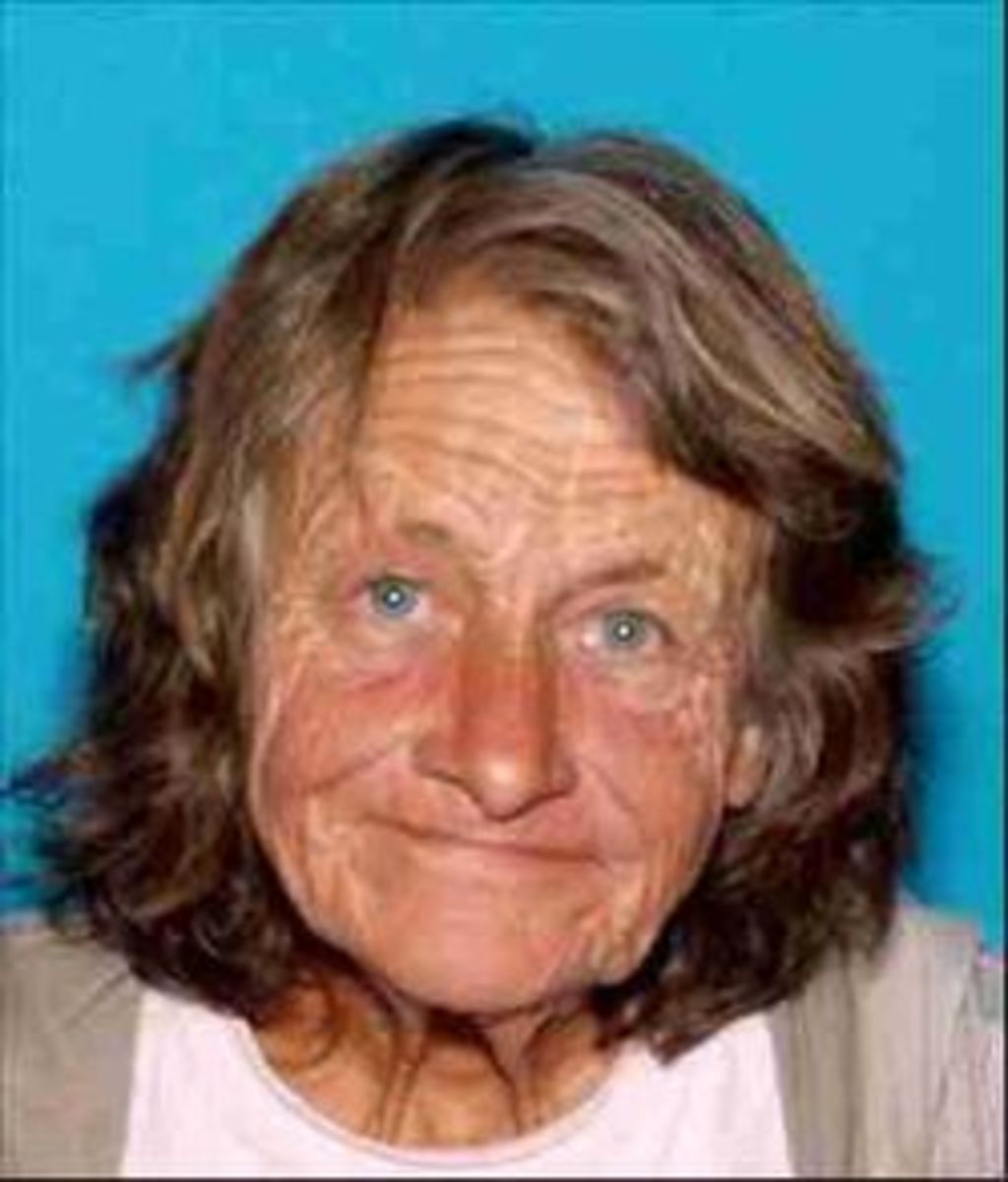 Violet Phillips, 67, homeless, was set on fire as she slept on a bus stop bench.