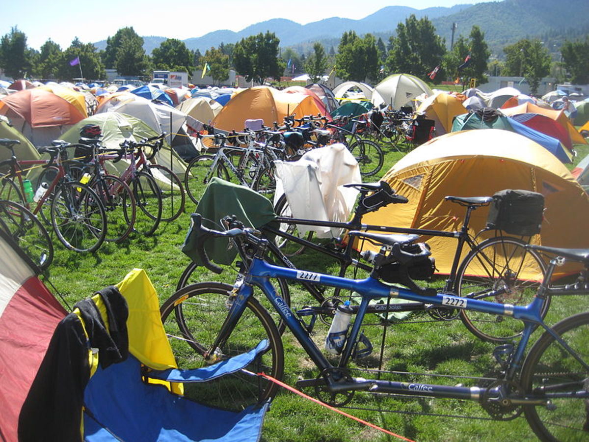 Tent city in Oregon