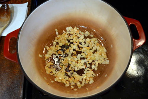 Cook the onion until well caramelized, this is where a lot of flavor comes from.