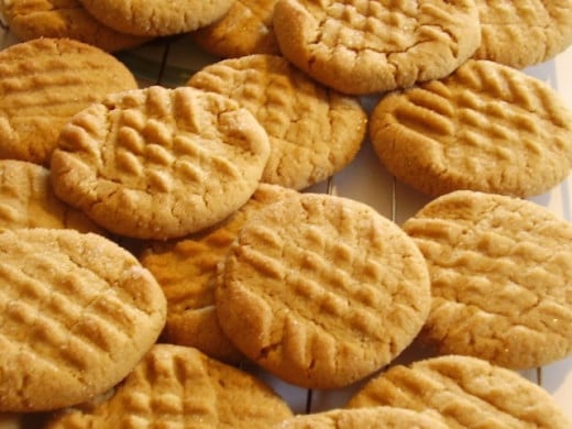 Old-Fashioned Peanut Butter Cookies