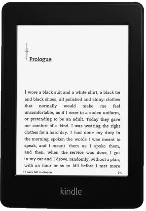 front view of Kindle Paperwhite