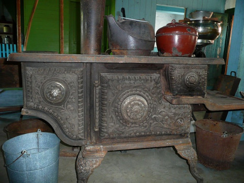 The old iron stove took much lonnger to coook meals than our modern applicnaes. Still, we want faster meals.