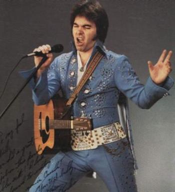 Bruce Borders as Elvis Presley