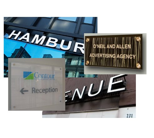 Indoor and Outdoor Signs - Architectural Sign Systems