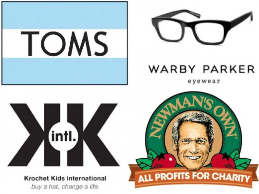 Companies that give to charity 