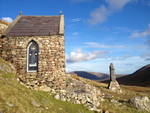 Alleged site where Saint Patrick , patron saint of Ireland, is said to have prayed.