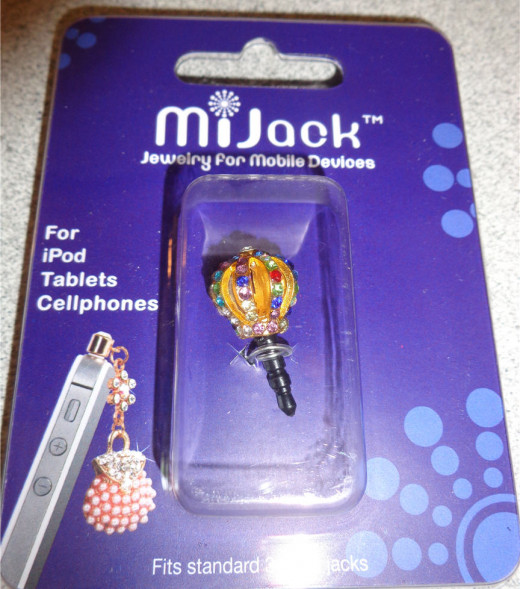 MiJack Jewelry for Mobile Devices - Crown 