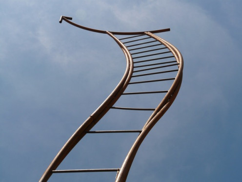 Is the corporate ladder moving?