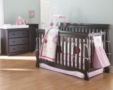 This Stork Craft Tuscany 4-in-1 Stages Crib is a very stylish and affordable crib. This is one of the safest cribs on the market. My baby has this crib and my husband and I love it.