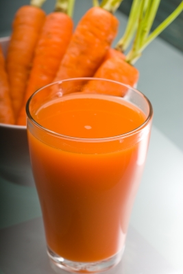 Feast your eyes upon this liquid glass of goodness! Juicing beta carotene foods is a great way to get Vitamin A in your diet.