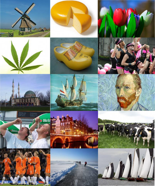 An overview of the typical image of Holland