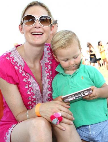 kelly and her son