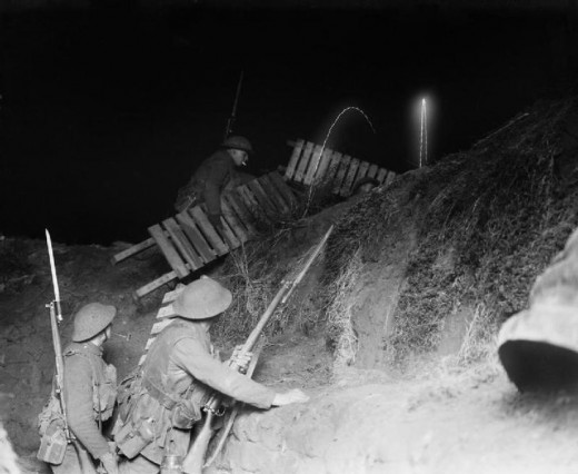 The Lee-Enfield 303 was standard issue in the British army during WW1 and WW2.