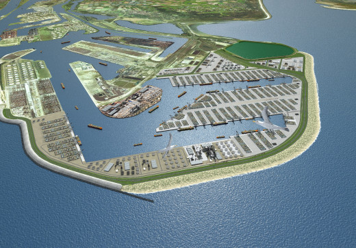 With the expansion of 'Maasvlakte 2' Rotterdam ensures its position as one of the largest harbours in the world.