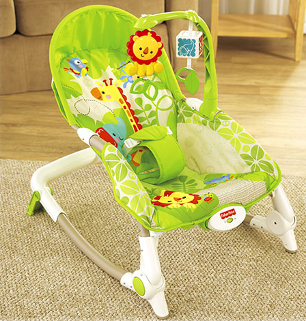 Fisher-Price Newborn-to-Toddler Portable Rocker