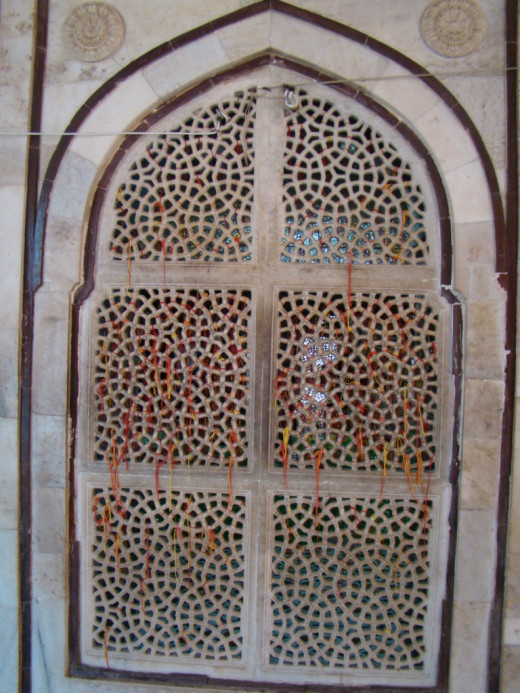 Jali work of Salim Chisti's mausoleum, Fatehpur Sikri 5