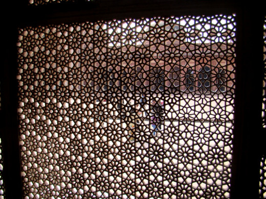 Jali work of Salim Chisti's mausoleum, Fatehpur Sikri 