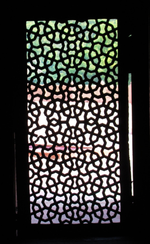 Jali work of Humayun's tomb, Delhi 2