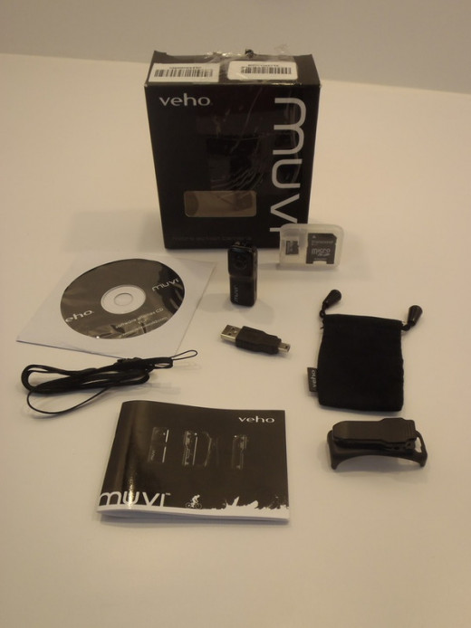 Veho VCC-003-MUVI-BLK MUVI Micro digital camcorder for Action Sports/Surveillance