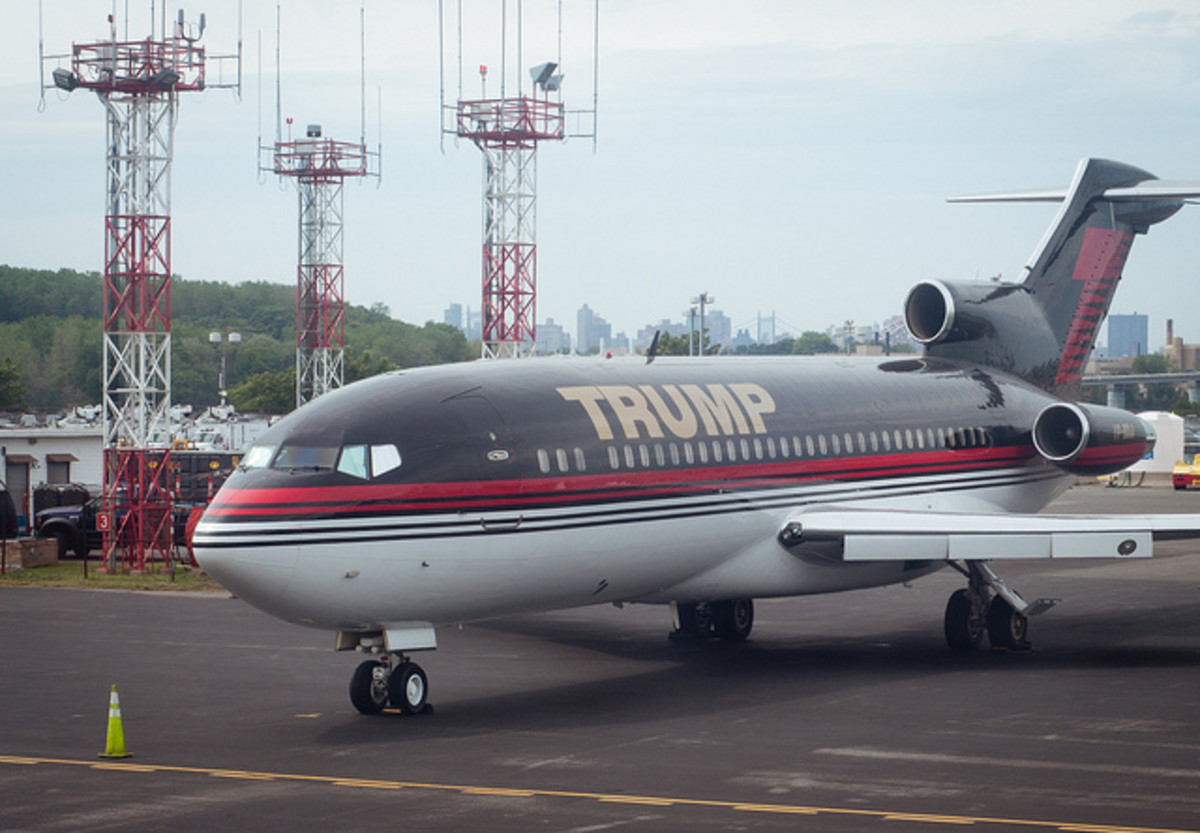 I'd wager that Donald Trump will use a like-kind exchange on this airplane eventually. 